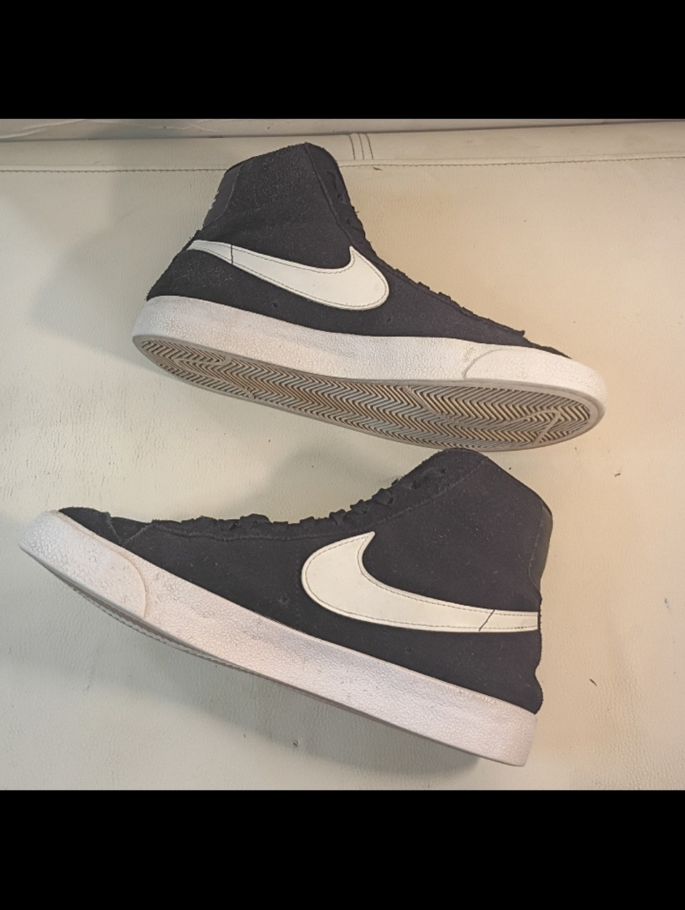 Nike Blazer Mid ’77 Suede Black White CI1172‑005 Men’s Size 7.5 Retro Streetwear